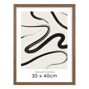 RAM NORD 30X40CM VALNÖT 