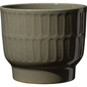 INOMHUSKRUKA SOENDGEN CUSCO 14CM MÖRKGRÖN                           