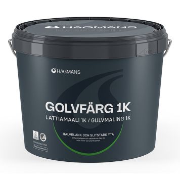 GOLVFÄRG HAGMANS 1K SVART 3L