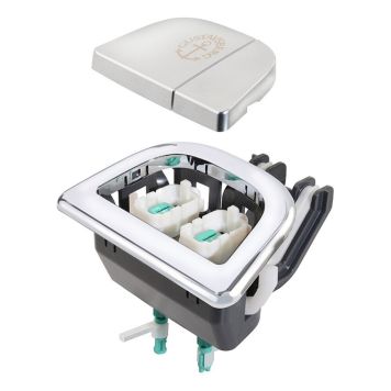 SPOLKNAPP GUSTAVSBERG KNAPPHUS DUO KROM