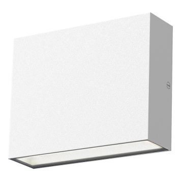 VÄGGLAMPA ECOLITE AVA II LED IP44 VIT