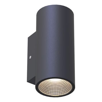 VÄGGLAMPA ECOLITE EOS II LED IP65 ANTRACIT