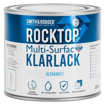 KLARLACK SMITH & RODGER ROCKTOP MULTI-SURFACE ULTRAMATT 0,5L