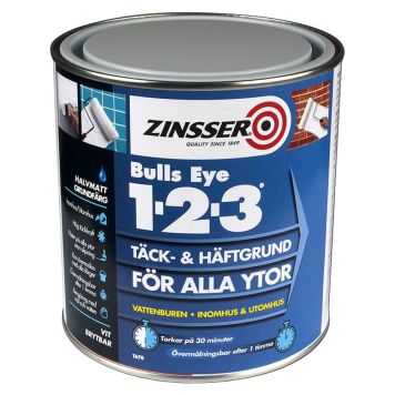 GRUNDFÄRG ZINSSER BULLS EYE INOMHUS/UTOMHUS 2,5L