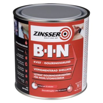  GRUNDFÄRG ZINSSER B-I-N SHELLCKBASERAD 1L