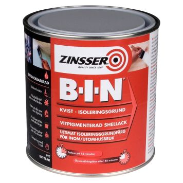  GRUNDFÄRG ZINSSER B-I-N SHELLCKBASERAD 2,5L