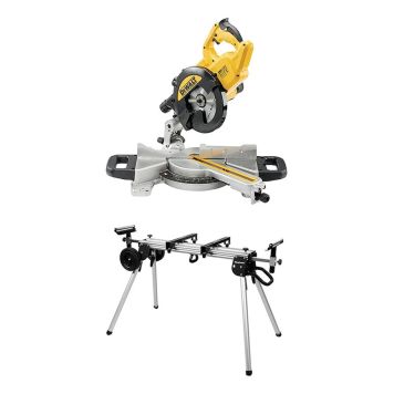 KAP-& GERSÅG DEWALT DWS773-QS 216MM 1300W+SÅGBORD 265