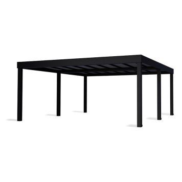 CARPORT CANOPIA OSLO METALL 2-PLATSER 6X6M 36,23M²