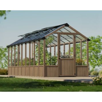 VÄXTHUS CANOPIA  NATURA CEDERTRÄ 15,3M²