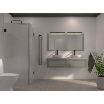 BADRUMSMÖBEL CAMARGUE AURA DUBBEL LÅG 140CM