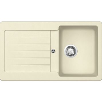 DISKBÄNK RESPEKTA AUSTIN KOMPOSIT 86X50CM VANILJ