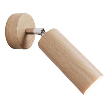 VÄGGLAMPA CREATIVE CABLES E14 DIMBAR TRÄ