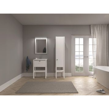 BADRUMSMÖBEL CAMARGUE FORS HÖG LÅDA & HYLLA 60CM