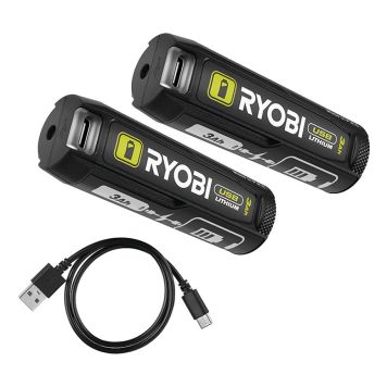 BATTERI RYOBI RB4L30 USB 4V 2X3,0AH 