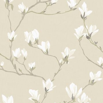 TAPET LAURA ASHLEY MAGNOLIA GROVE NATURAL