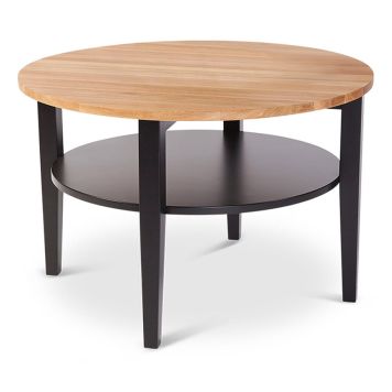 SOFFBORD STENEXPO BALTIMORE Ø80CM OLJAD EK/SVARTLACK