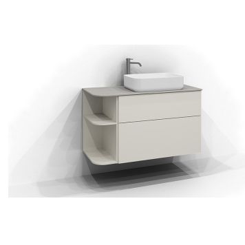 TVÄTTSTÄLLSKÅP SVEDBERGS POEM SOFT HAVRE 