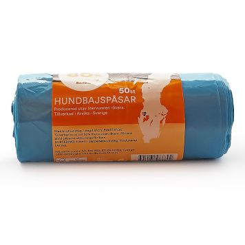 AVFALLSPÅSE FÖR HUND TRIOWORLD 27X37 BLÅ 50ST
