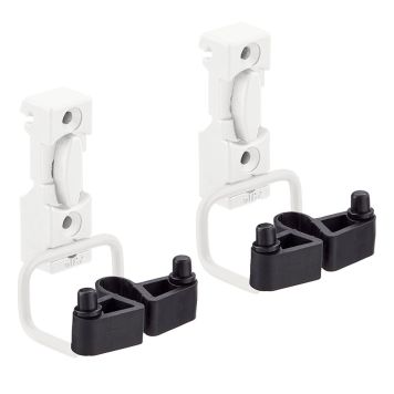 REDSKAPSHÅLLARE ELFA LITEN VIT  2-PACK