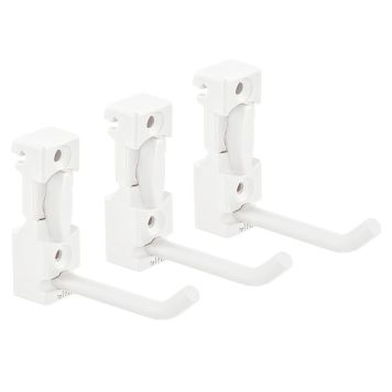 KROK FÖR FÖRVARINGSLIST ELFA VIT 3-PACK 