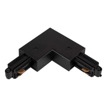 HÖRNANSLUTNING NEXA TELLUS HÖGER 1-FAS SVART