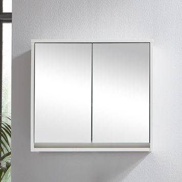 SPEGELSKÅP TRENDTEAM BASIC 60CM VIT