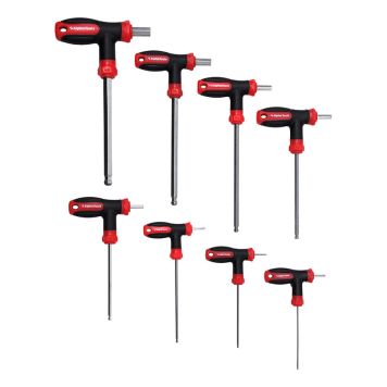 INSEXNYCKELSATS ALPHA TOOLS 8 DELAR