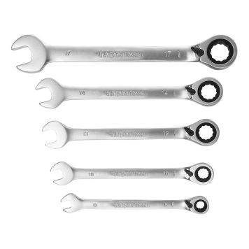 SPÄRRNYCKELSATS ALPHA TOOLS 5 DELAR 