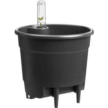 INSATS ELHO SJÄLVBEVATTNANDE Ø15X12CM SVART