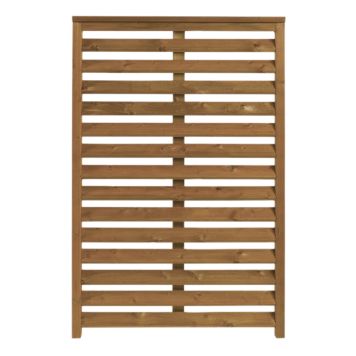 VINDSKYDD NORDIC FENCE NOVA GRUNDMÅLAD 80X120CM TEAK 