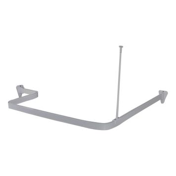 DUSCHDRAPERISTÅNG DUSCHY FLEX 300CM SILVER