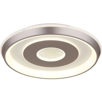 PLAFOND GLOBO WILLIAMSON LED VIT/CHAMPAGNE