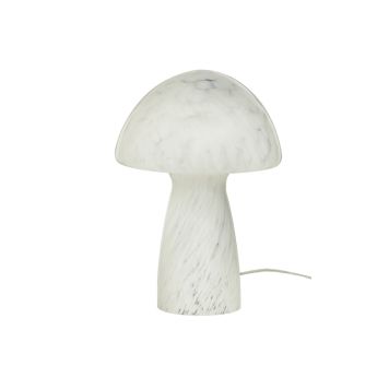 BORDSLAMPA ANETA LIGHTING MUSHI STOR E27 VIT