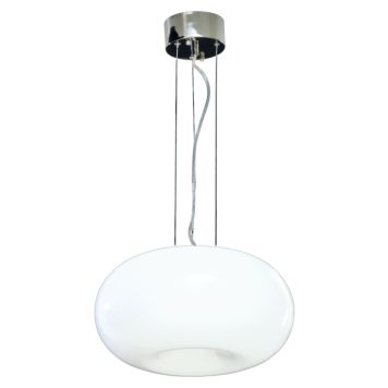 TAKLAMPA ANETA LIGHTING MANET E27 Ø37 KROM/VIT
