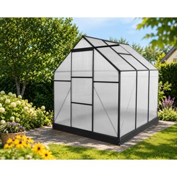 VÄXTHUS GARDOL HOBBY ALUMINIUM/POLY 3,6M² 