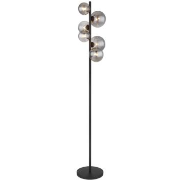 GOLVLAMPA GLOBO RIHA SVART