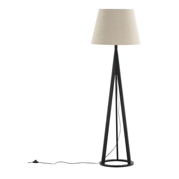 GOLVLAMPA VENTURE HOME KONA SVART/BEIGE