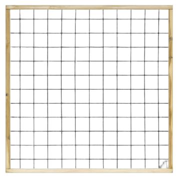 SPALJÉ NORDIC FENCE TRÄRAM 180X180CM