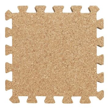 LEKMATTA BABYDAN KORK 31,5X31,5CM 9ST