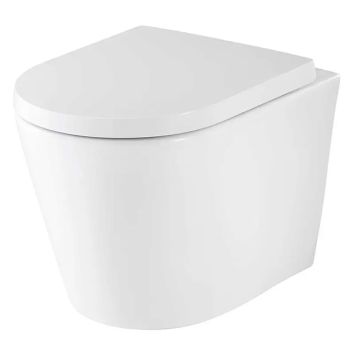 VÄGGHÄNGD TOALETT PRESSALIT TREND RIMLESS CIRCULAR FLUSH