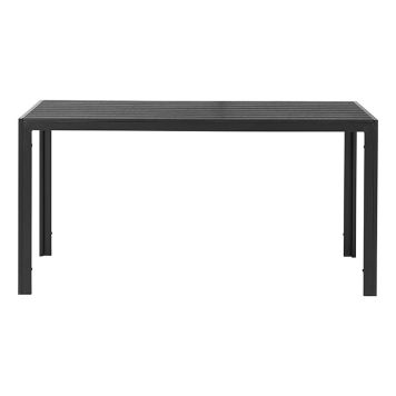 MATBORD OUTFIT 150X90CM SVART