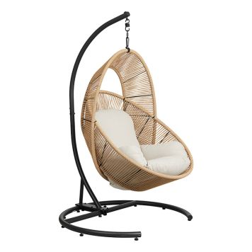 HÄNGSTOL OUTFIT MED DYNA SVART/NATUR