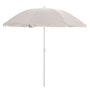 STRANDPARASOLL OUTFIT Ø180CM SANDGRÅ