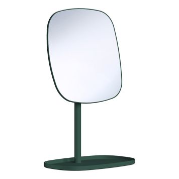 SMINKSPEGEL BESLAGSBODEN GLOW PÅ FOT MÖRKGRÖN 
