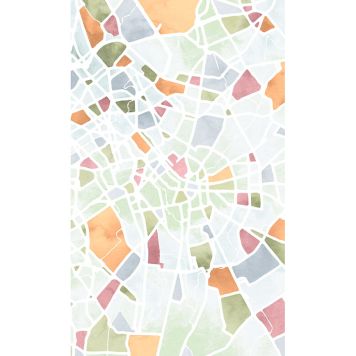 FOTOTAPET KOMAR CITY MAP