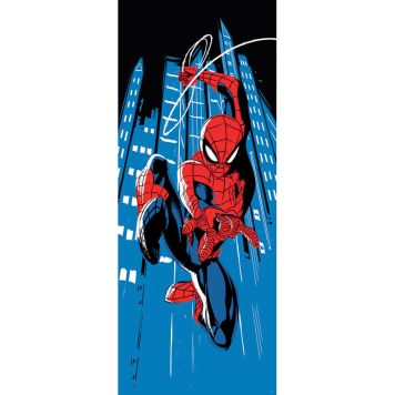 FOTOTAPET KOMAR SPIDERMAN ROOFTOP