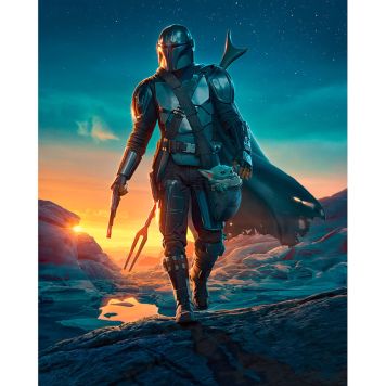 FOTOTAPET KOMAR THE MANDALORIAN GUNSLINGERS