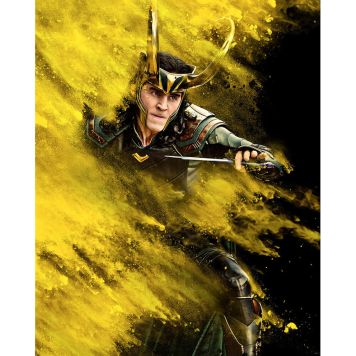FOTOTAPET KOMAR LOKI YELLOW DUST