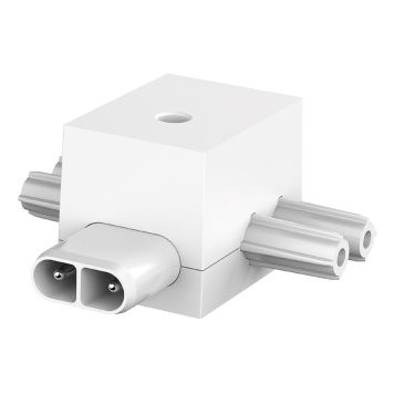 T-ANSLUTNING HIDEALITE FLEXLINE VIT