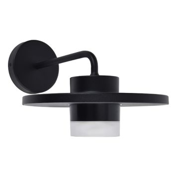 VÄGGLAMPA LUTEC PLATO SVART